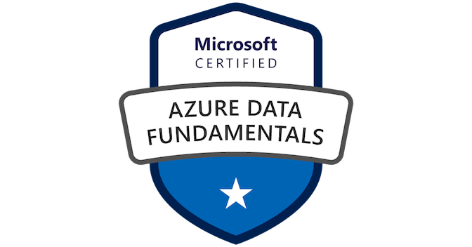 Certificado Azure Data Fundamentals — Microsoft